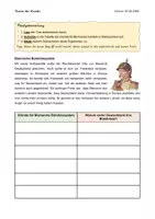 Vorschau - Arbeitsblätter - Bündnisse und Konflikte (Bismarcks und Kaiser Wilhelm II.) - Deckblatt