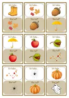 Vorschau - Spiele - Lesespiel Herbst - Seite 1