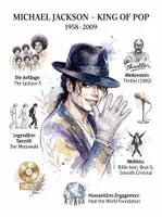 Vorschau - Arbeitsblätter - Lernposter + AB mit Fragen zum Thema "Michael Jackson" + Lösungsblatt + Mindmap + Infografik - Deckblatt