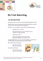 Vorschau - Text - Die Fünf hat Geburtstag – Die Geschichte aus dem Fünferland - Seite 1