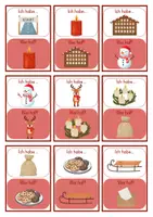 Vorschau - Spiele - Lesespiel Weihnachten - Deckblatt