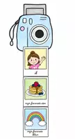 Voorbeeld - Mijn eerste schooldag - Polaroidcamera - Voorblad