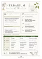 Vorschau - Arbeitsblätter - HERBARIUM - Vorlage für Steckbriefe - DIREKT EINSETZBAR - Seite 3
