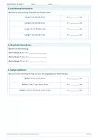 Vorschau - Arbeitsblätter - Arbeitsblatt Mathematik Klasse 3 – Umfang einfacher Figuren - Seite 1