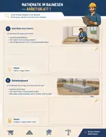Vorschau - Arbeitsblätter - Mathematik & Geometrie Arbeitsblätter / Bau / Integration - Seite 1