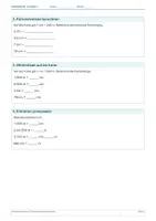 Vorschau - Arbeitsblätter - Arbeitsblatt Mathematik Klasse 4 – Maßstab und einfache Karten - Seite 1