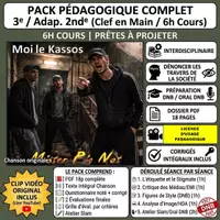 Aperçu - Préparation de séquence / Séquence complète - 3e– Dénoncer les travers de la société-séq. 5 séances+clip - Page de couverture