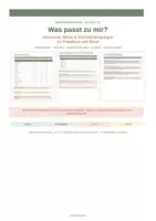 Vorschau - Unterrichtsreihen - Was passt zu mir? | Berufsorientierung & Praktikum | Klasse 7–10 - Deckblatt