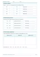 Vorschau - Arbeitsblätter - Mathematik Klasse 5 – Brüche vergleichen und ordnen - Seite 1