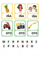 Vista previa - Refuerzo / NEE / Materiales de apoyo - Conciencia fonológica con pinzas: ¡pinza la inicial! - página 2