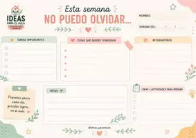 Vista previa - Para docentes: organización, planificación y formación - PLANIFICADOR DOCENTE - página 2