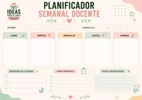 Vista previa - Para docentes: organización, planificación y formación - PLANIFICADOR DOCENTE - página 3