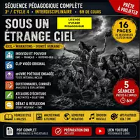 Aperçu - Préparation de séquence / Séquence complète - 3e-Individu et pouvoir : poésie de l'exil, séq. interdisc.5 séances + clip - Page de couverture