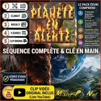 Aperçu - Préparation de séquence / Séquence complète - 3e - INTERDISC. – CLIMAT - 5 séances + clip original - Page de couverture