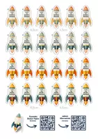 Vorschau - Bildkarten - 🚀 Raketen | Sticker | Belohungssystem | Aufkleber | Raketenstart - Seite 3