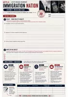 Vorschau - Arbeitsblätter - Immigration Nation (Miniserie)- Viewing Task for Episode 1 - Deckblatt