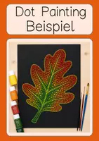 Vorschau - Arbeitsblätter - Kunst Herbst Dot Painting Klasse 2 - 4 Kürbis, Fuchs & Co. - Seite 2