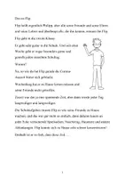 Vorschau - Arbeitsblätter - Flip und Corona - eine Geschichte in Teilen - Deckblatt