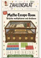 Vorschau - Arbeitsblätter - Escape Room Mathematik – Brüche multiplizieren und dividieren Rätsel Klasse 5-6 - Deckblatt