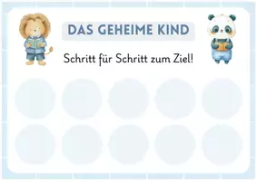 Vorschau - Fördermaterial/Inklusion - „Das geheime Kind“ für die Grundschule – Belohnungssystem mit 3 Sammelplänen, Stern-Stickern & Motivationsstickern - Seite 2