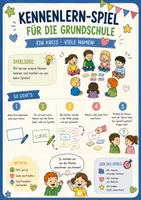 Vorschau - Arbeitsblätter - Kennenlernspiele für die erste Klasse Grundschule - Seite 1