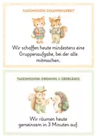 Vorschau - Fördermaterial/Inklusion - Soziales Lernen - Klassenchallenge für die Grundschule – 16 Tagesmissionen - Klassengemeinschaft & Tagesziele für die Grundschule, Zusammenarbeit, Kommunikation & Klassenmanagement - Seite 2