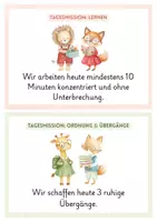 Vorschau - Fördermaterial/Inklusion - Soziales Lernen - Klassenchallenge für die Grundschule – 16 Tagesmissionen - Klassengemeinschaft & Tagesziele für die Grundschule, Zusammenarbeit, Kommunikation & Klassenmanagement - Seite 3