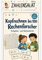Vorschau - Arbeitsblätter - Kopfrechnen bis 100 Klasse 1 -2 Entdecken und Üben - Deckblatt