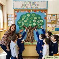 anteprima - Materiale di supporto/inclusione - IL NOSTRO ALBERO SPECIALE poster più racconto - Pagina di copertina