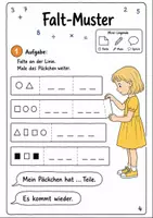Vorschau - Arbeitsblätter - Muster fortsetzen Klasse 1 -2 Formen und Codes - Seite 3