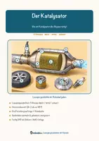 Vorschau - Mal- und Bastelvorlagen - Der Katalysator – Lesespurgeschichte mit Rätselaufgaben (Klasse 9) - Seite 1