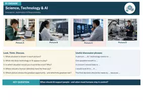 Vorschau - Stundenentwürfe - Upper Secondary English B2 – Science, Technology & AI - Seite 1