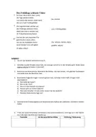 Vorschau - Arbeitsblätter - Deutsch Jg. 6 Gedichte - Probearbeit - Deckblatt