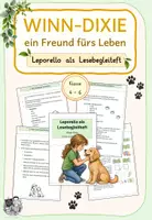 Vorschau - Unterrichtsreihen - Leporello, Lesetagebuch Winn-Dixie - Deckblatt