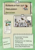 Vorschau - Arbeitsblätter - Diskussion zu Neobiota Neozoen Neophyten - Deckblatt