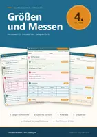 Vorschau - Arbeitsblätter - Mathe Intensiv 4. Klasse - Größen und Messen (Training A/B/C) - Deckblatt