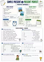 Vorschau - Arbeitsblätter - Materialpaket English Tenses - Seite 3