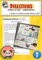 Vorschau - Lehrpläne/Lehrermaterial - Directions - Finding the Way - Handreichung + Blue-Bot-Stunde - Deckblatt