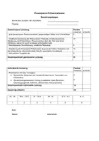Vorschau - Arbeitsblätter - Projektarbeit: Bewertung der PPP - Deckblatt