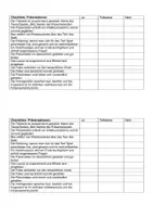 Vorschau - Klassenarbeiten - Projektarbeit: Checkliste PPP - Deckblatt