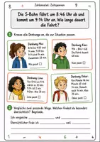 Vorschau - Stundenentwürfe - Zeitspannen im Nahverkehr Klasse 5 -6 Rechnen mit Fahrplänen - Seite 3