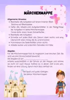 Vorschau - Arbeitsblätter - Märchenmappe / Lernwerkstatt / Klassenarbeit - Seite 1
