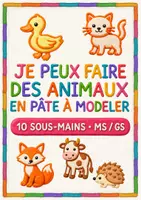 Aperçu - Apprentissages en autonomie - Pâte à modeler : 10 animaux MS-GS - Page de couverture