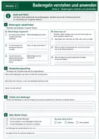 Vorschau - Stundenentwürfe - Schwimmen – Modul 2: Baderegeln verstehen & anwenden | Arbeitsblätter mit Lösungen - Seite 3