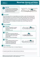 Vorschau - Stundenentwürfe - Schwimmen – Modul 3: Wasserlage, Atmung & Gleiten | Schwimmgrundlagen mit Lösungen - Seite 1