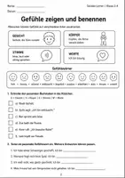 Vorschau - Arbeitsblätter - Gefühle ausdrücken Klasse 2 3 4 - Seite 2