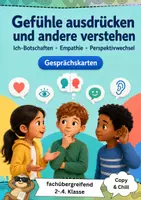 Vorschau - Arbeitsblätter - Gefühle ausdrücken Klasse 2 3 4 - Deckblatt
