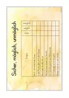 Vorschau - Stundenentwürfe - Wahrscheinlichkeit, Kombinatorik - Stationsarbeit mit Inklusionsmaterial - Seite 3