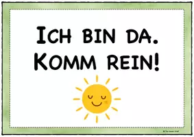 Vorschau - Poster - Türschilder für Schulsozialarbeit & Beratungslehrkräfte: "Wo bin ich?" - Seite 1