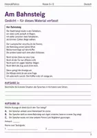 Vorschau - Arbeitsblätter - Lyrische Texte analysieren Basisscreening Klasse 9–10 - Seite 2
